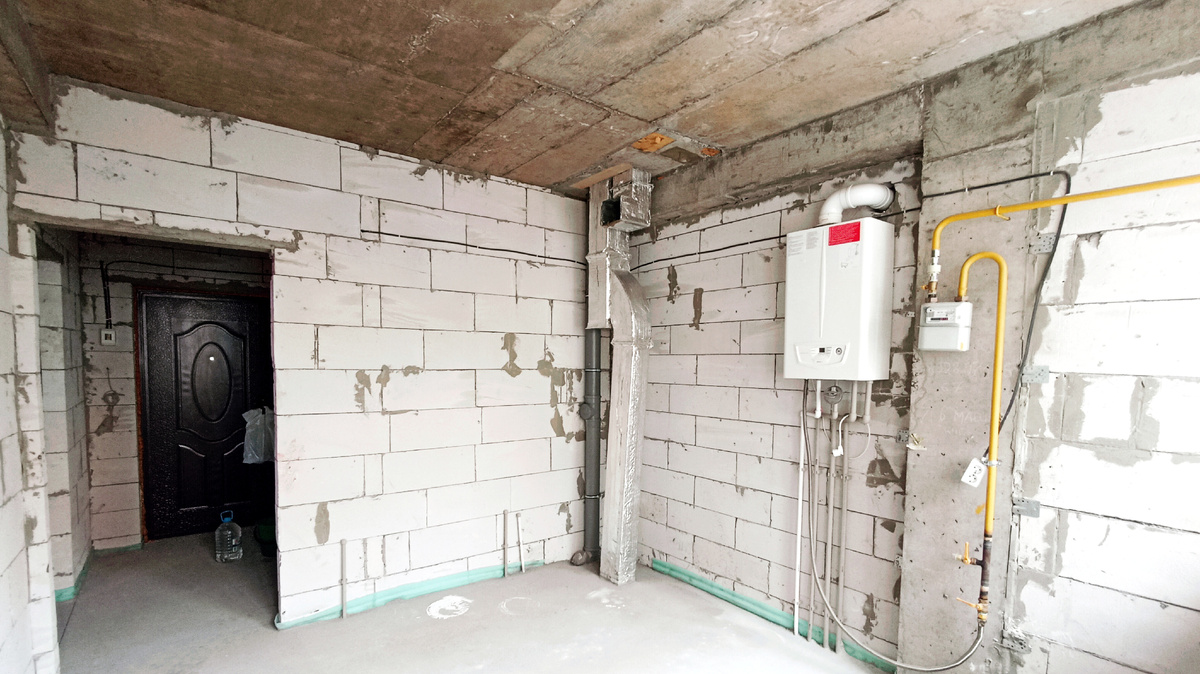 Продается однокомнатная квартира в состоянии от застройщика