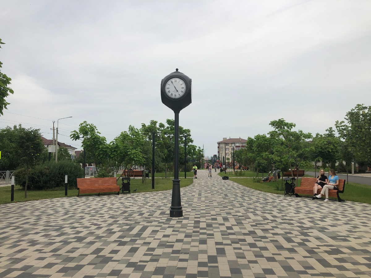 Сквер в Ставрополе