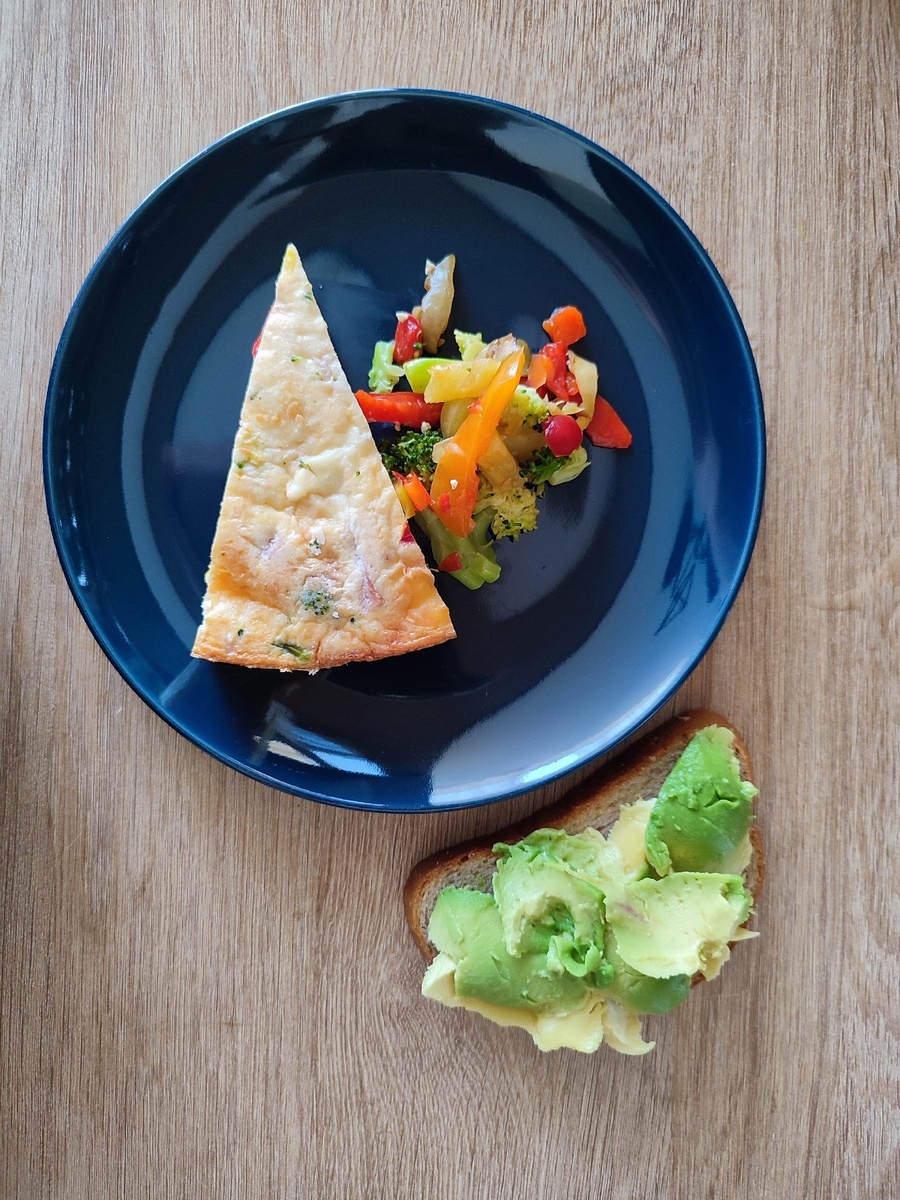 Красивая овощная запеканка