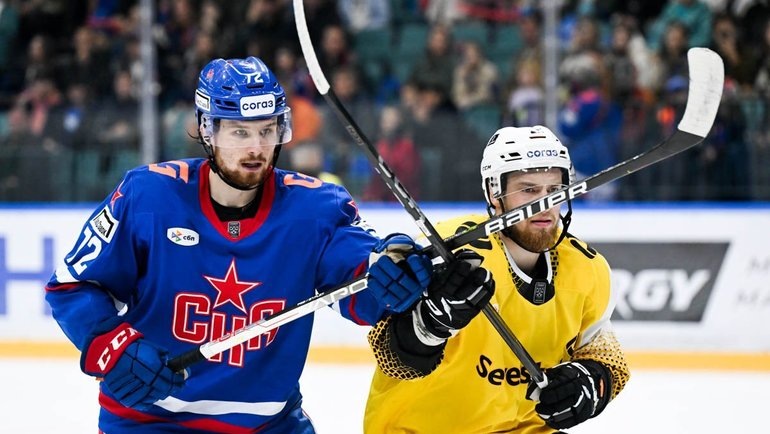    СКА одержал победу над «Северсталью» — 8:5.ХК СКА