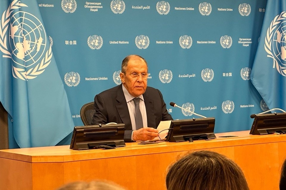    Сергей Лавров обратился к мировому сообществу с трибуны 79-й сессии Генеральной ассамблеи ООН. Владислав ВОРОБЬЕВ