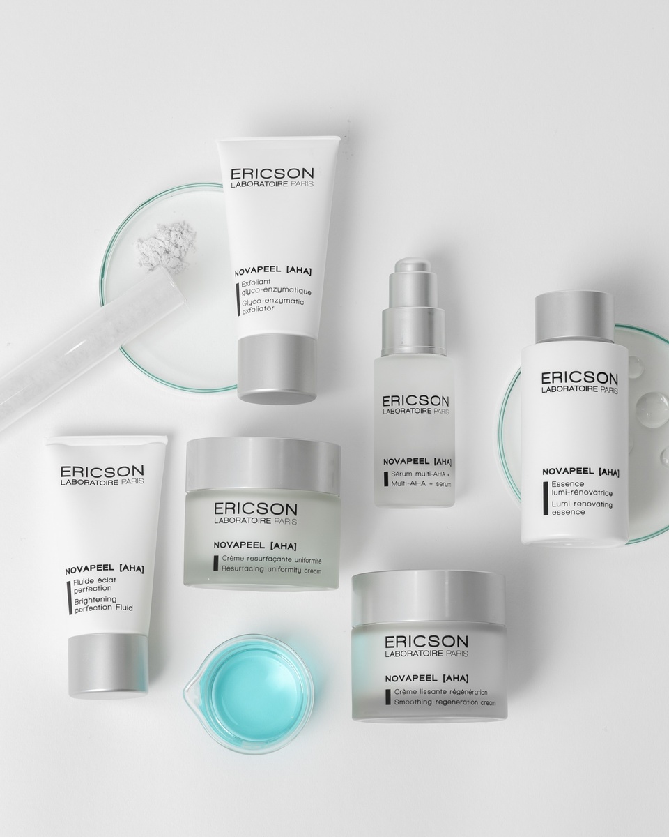 NOVAPEEL [AHA] - новые формулы, обеспечивающие идеальный баланс эффективности и безопасности многофункционального пилинга, гарантирующие максимальный результат даже для гиперчувствительной кожи