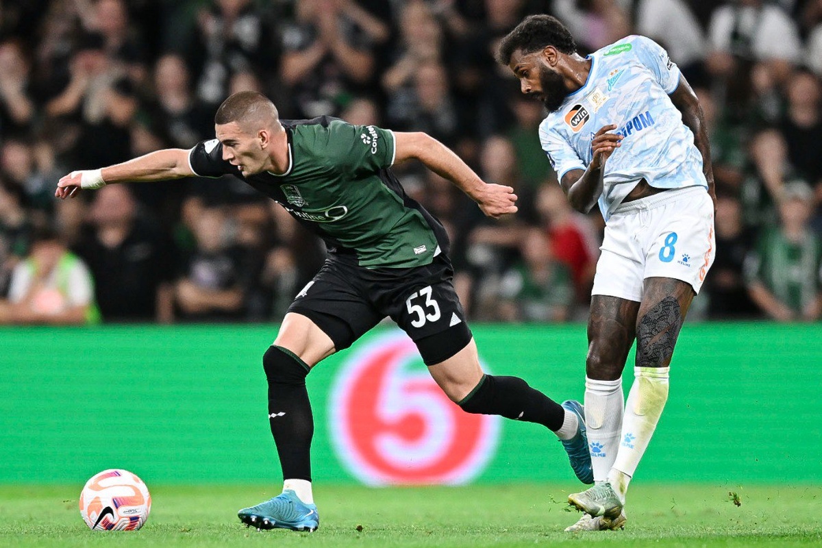 Фото с матча «Краснодар» - «Зенит». Источник ФК «Краснодар»