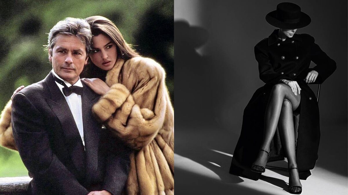 Черное пальто DreamWhite