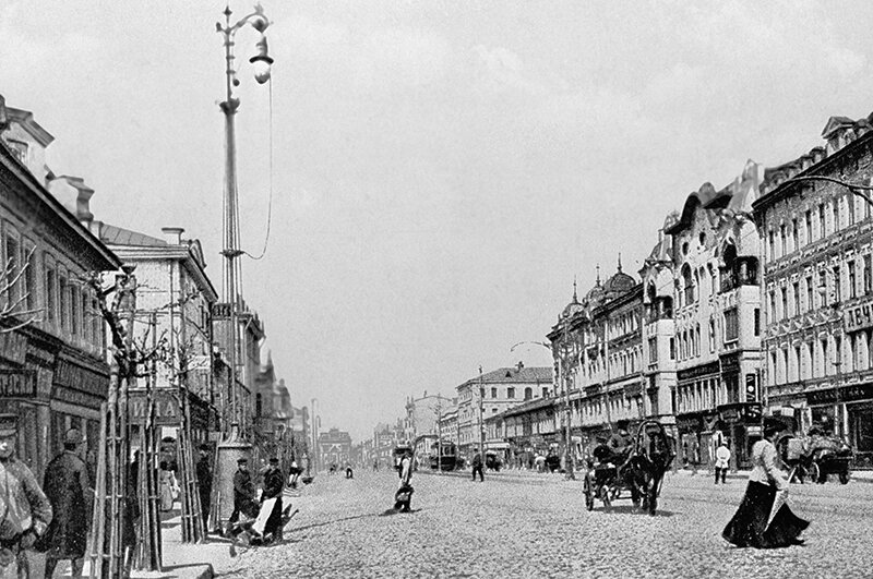    Тверская улица в начала XX века. Фото:  РИА Новости