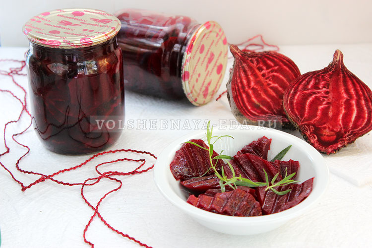 Маринованная свекла на зиму