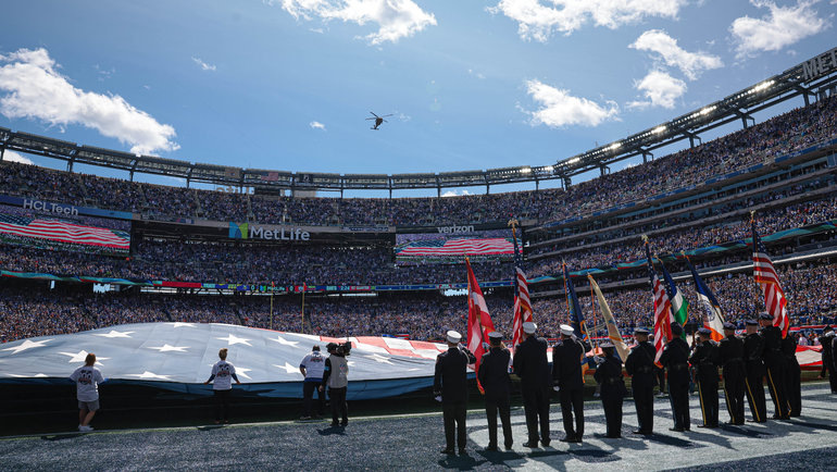    «Метлайф Стэдиум».Imagn Images