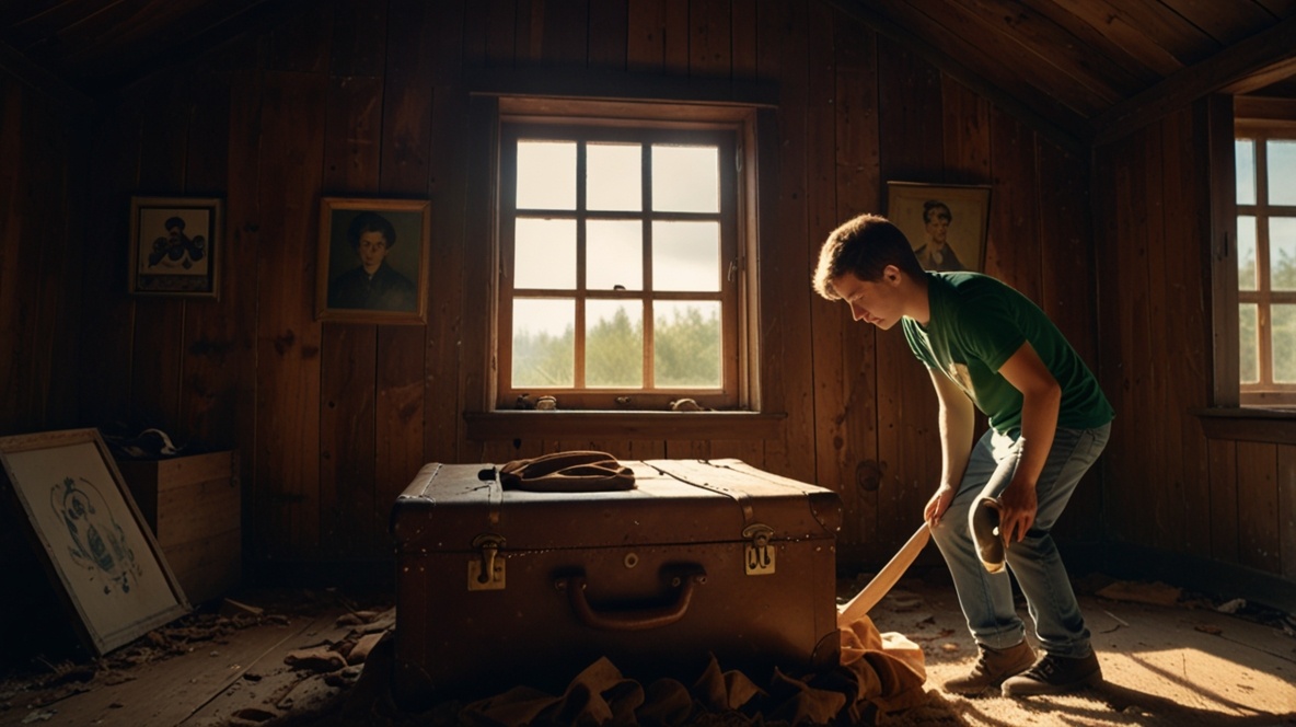 Пыльная находка на чердаке