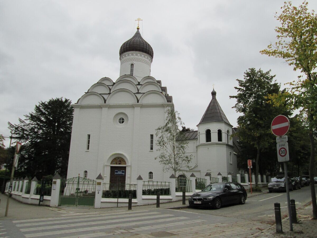    Храм святого Многострадального Иова в БрюсселеCC BY-SA 4.0 / Silbel / Russian Orhodox Church of Saint Job (cropped)