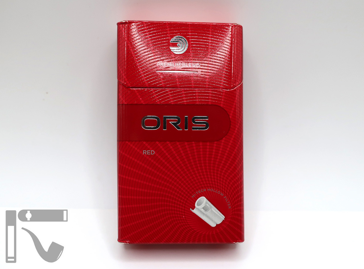 Сигареты Oris Red. Фото: © канал "Уголок Курильщика"