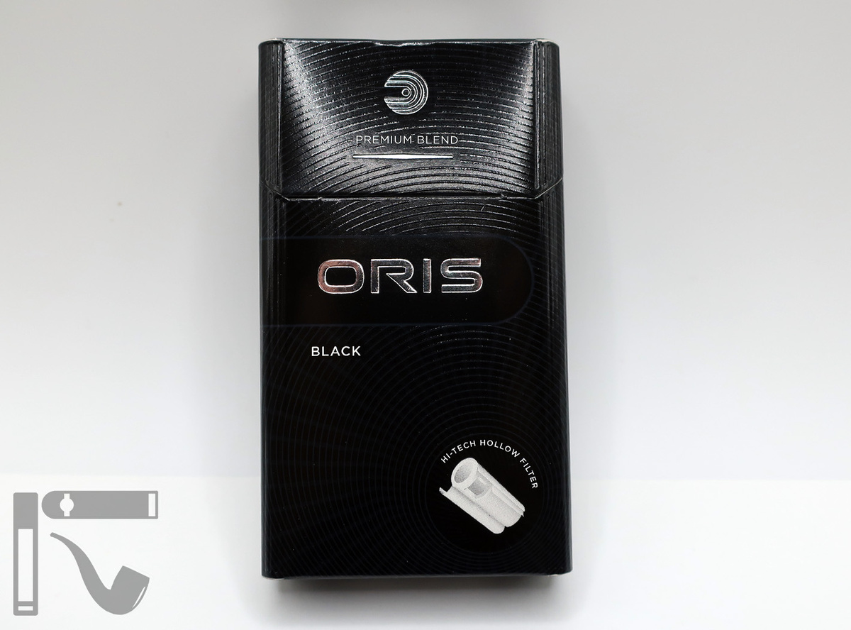 Сигареты Oris Black. Фото: © канал "Уголок Курильщика"