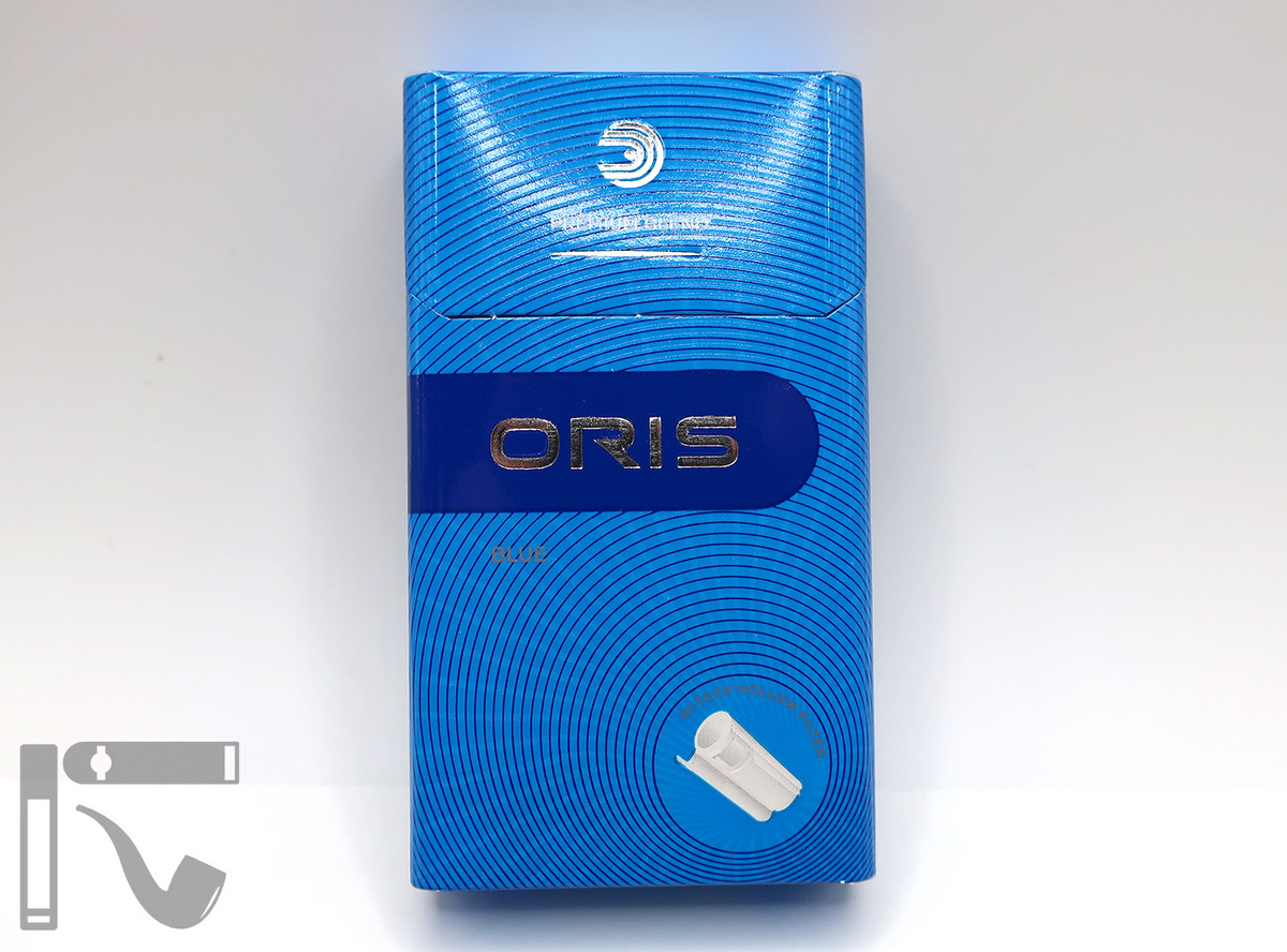 Сигареты Oris Blue. Фото: © канал "Уголок Курильщика"