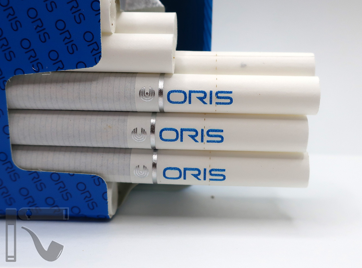 Сигареты Oris Blue. Фото: © канал "Уголок Курильщика"