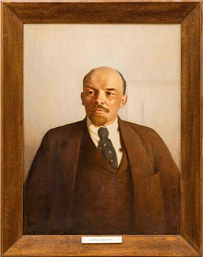 И. К. Пархоменко Портрет В. И. Ленина, 1920-е годы. фото из rg.ru