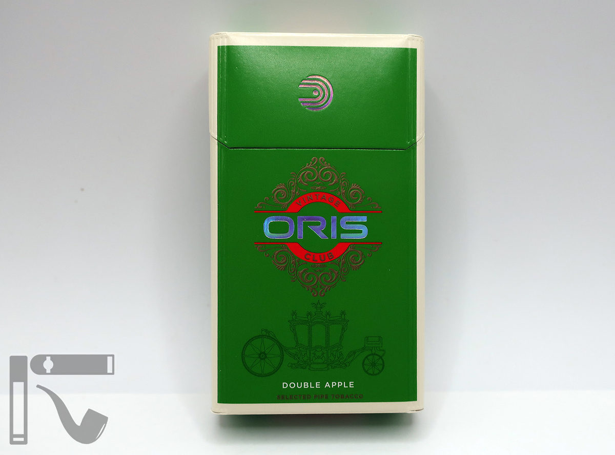 Сигареты Oris Vintage Club Double Apple. Фото: © канал "Уголок Курильщика"