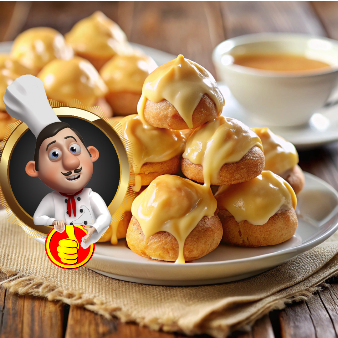 Рецепт профитролей с заварным кремом