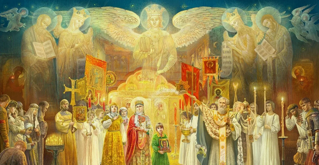 Наталья Климова. "Церковь земная и Небесная"