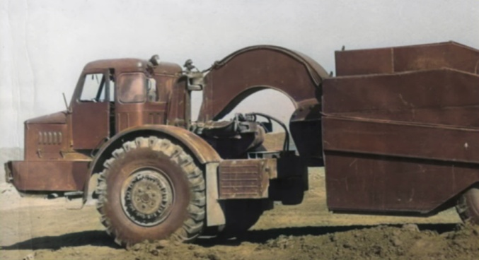 Версия скрепера Д-567