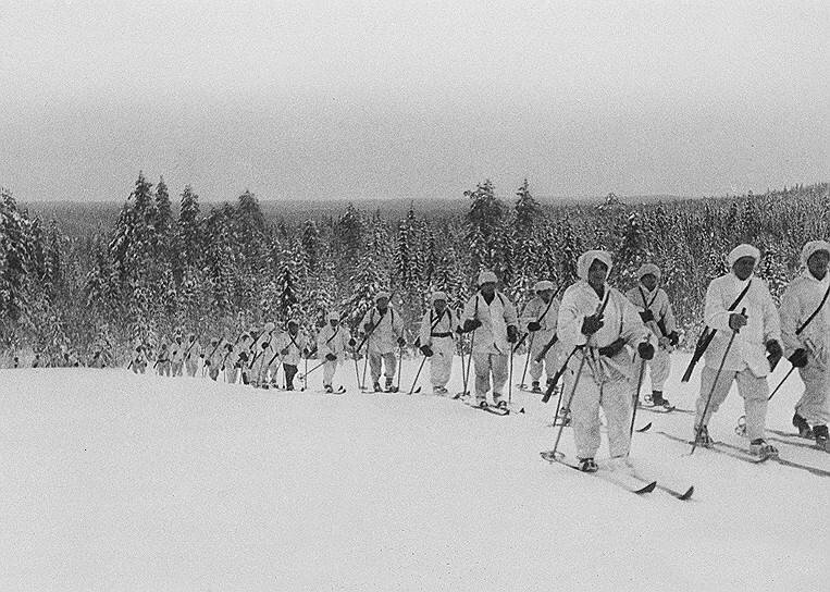 Разведывательная группа капитана Н. Грузина, 2 февраля 1942 года. фото из ria.ru