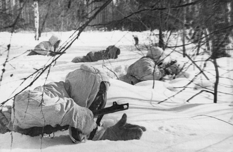 Группа Мотасова, 2 февраля 1942 года. фото из ria.ru