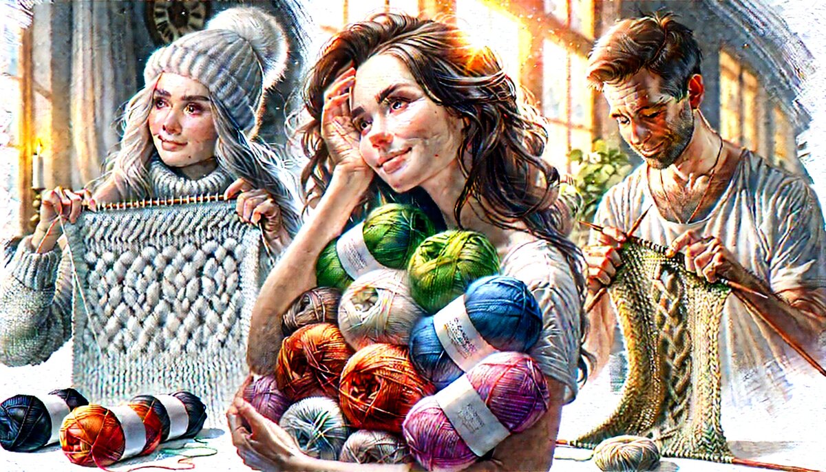 Уникальные вязальщики