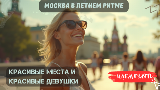 Москва в Летнем Ритме: Красивые Места и Красивые Девушки