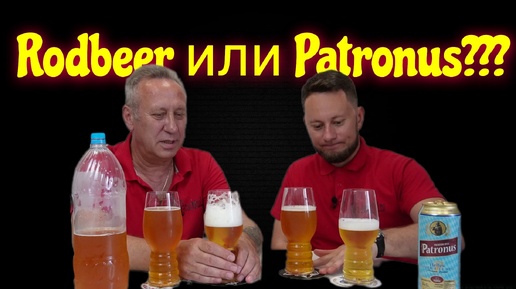 Пиво. Россия или Германия? Patronus или RodBeer?