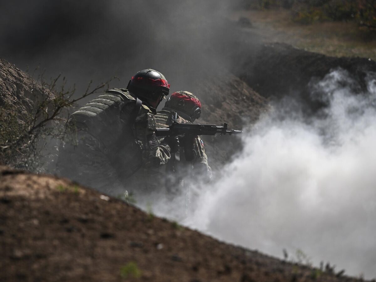    Штурмовые подразделения ВС РФ в зоне СВО© РИА Новости / Константин Михальчевский