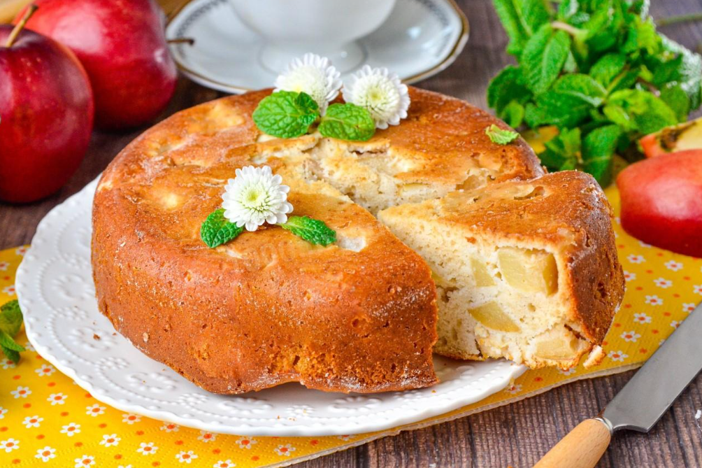 полезная шарлотка