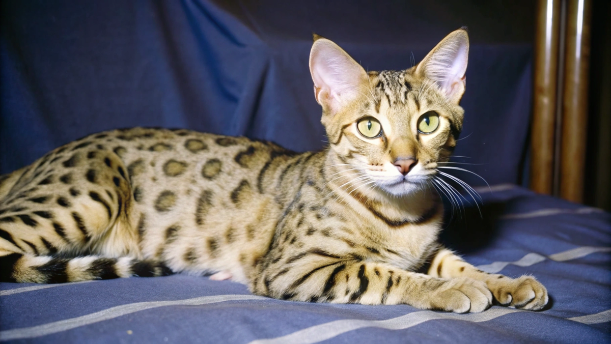 Вы будете поражены, насколько эти кошки напоминают своих диких собратьев.