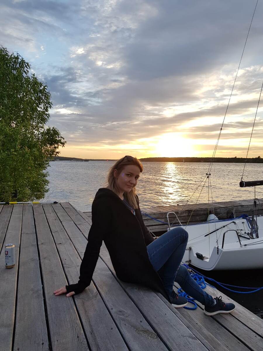 Закат, яхта и вот это всё - очень мечтательно 🥰