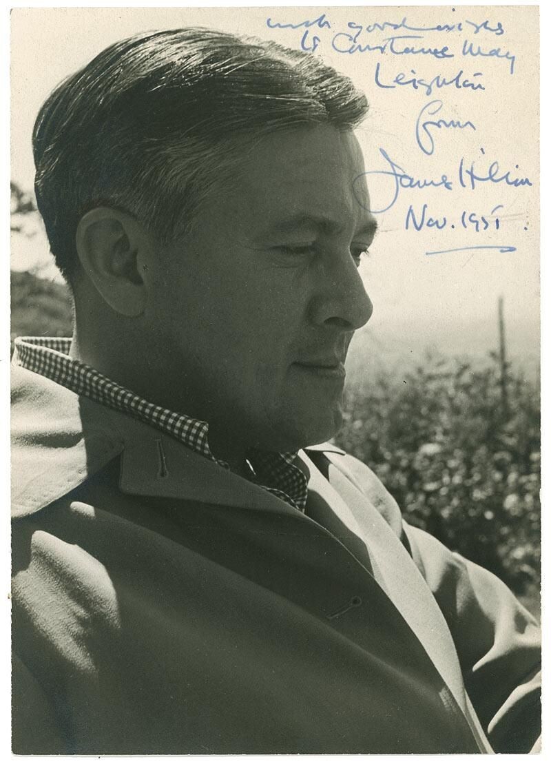 Фотография Джеймса Хилтона