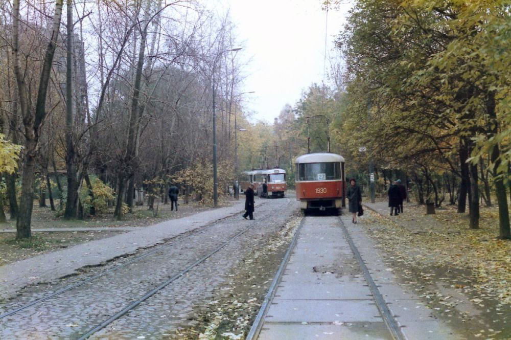 Соболевский проезд. 1985 год.