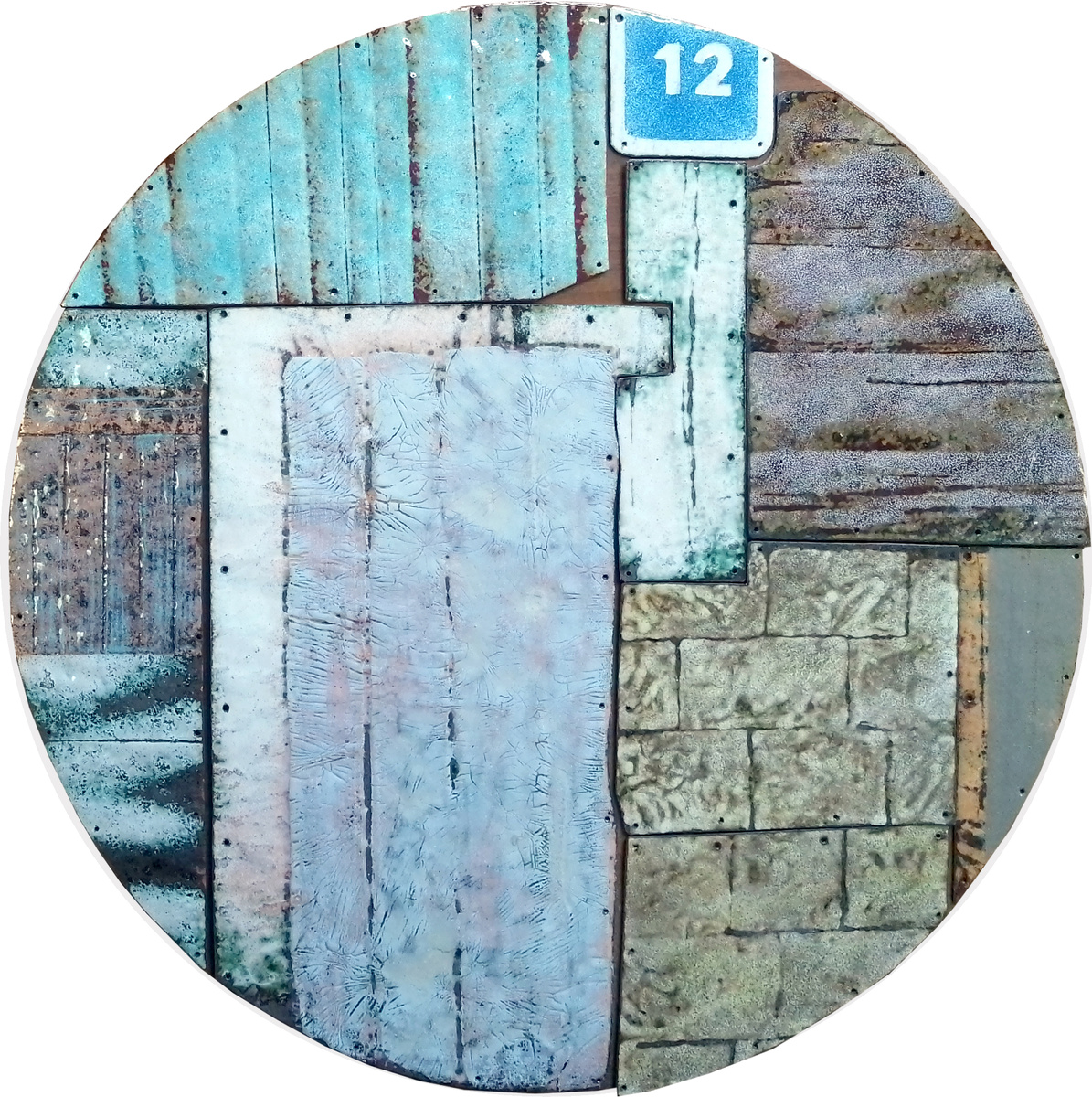 Андрейко Сергей. Иркутское время (2022, Иркутск) / Медь, горячая эмаль