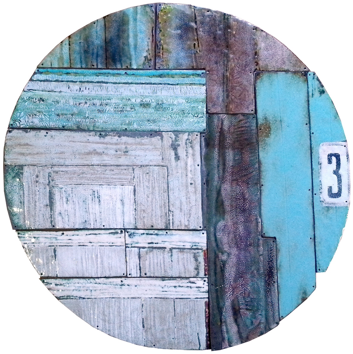 Андрейко Сергей. Иркутское время (2022, Иркутск) / Медь, горячая эмаль