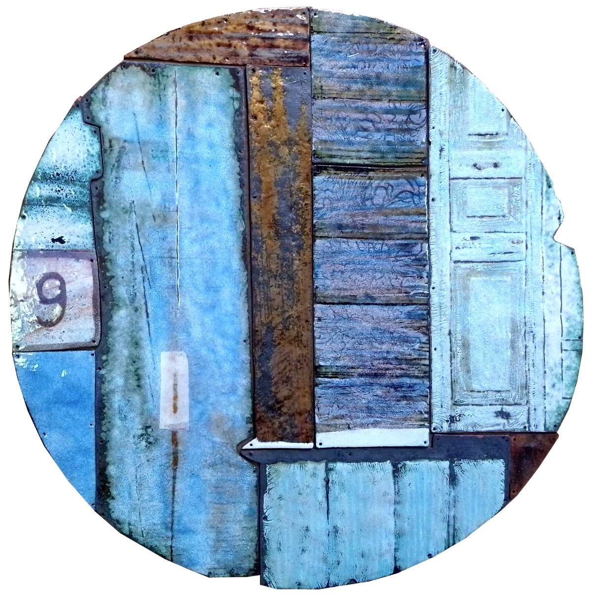 Андрейко Сергей. Иркутское время (2022, Иркутск) / Медь, горячая эмаль