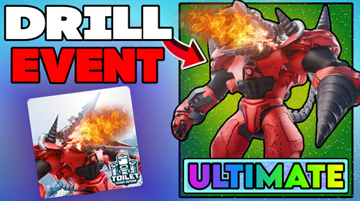 DRILL EVENT | НОВЫЕ ЮНИТЫ Upgraded Titan Drilldragon, Chief Drillman | Toilet Tower Defense roblox EPISODE 77 PART 3