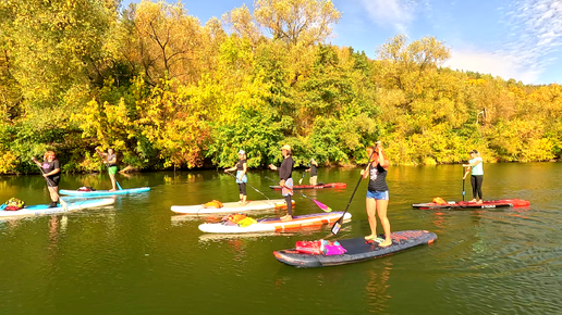 SUP прогулка по осеннему Осетру 29092024