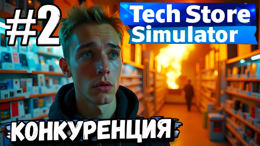 МАГАЗИН ЭЛЕКТРОНИКИ! ИЗДЕВАЮСЬ НАД КОНКУРЕНТАМИ С ПОМОЩЬЮ БОМЖАРИКА ► Tech Store Simulator #2