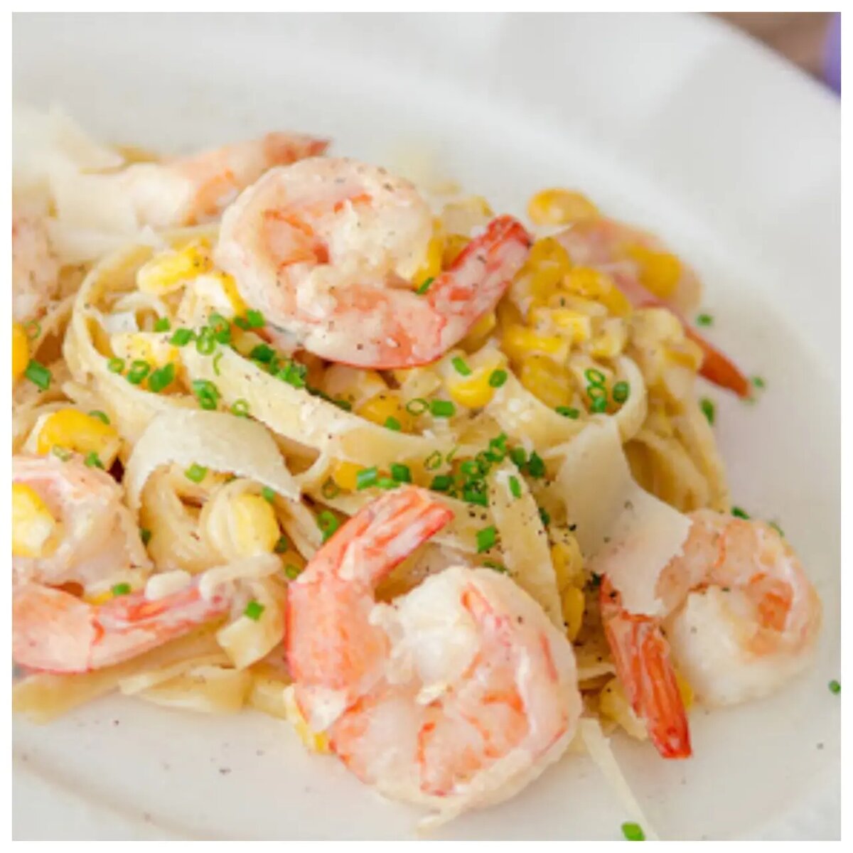    Паста с креветками