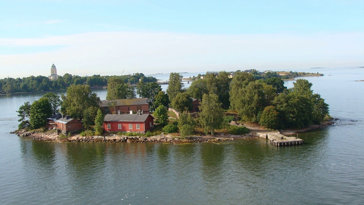 Аландские острова в Балтийском море