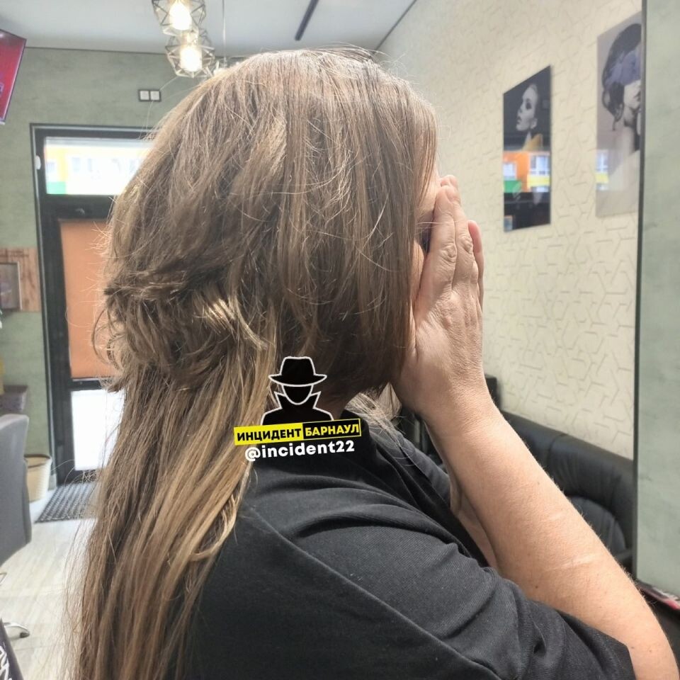    Неудачная стрижка . Источник: t.me/incident22