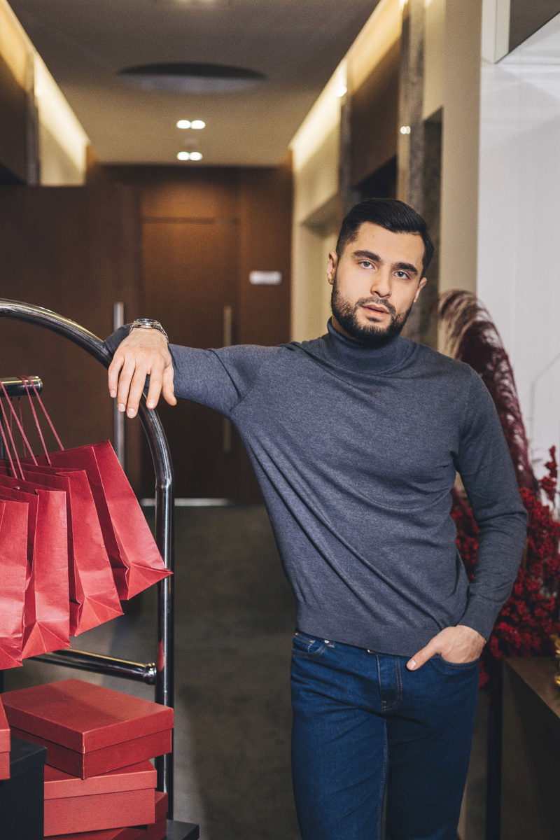 Водолазка Mazaltovman в сером цвете