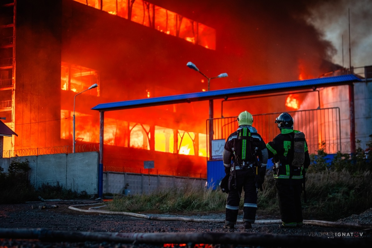 Фото: Владимир Игнатов/сообщество «Вконтакте» «Про пожарных и спасателей»
