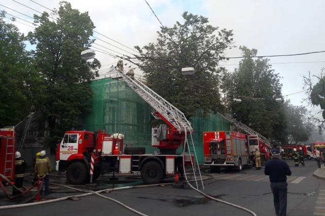    Пожар в музее летом 2020 года уничтожил все следы выполненных работ . Фото: АиФ-Нижний Новгород