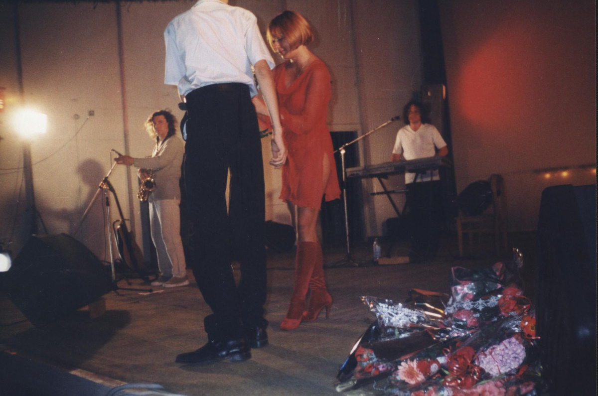 Первая "совместная" фотография с Апиной. 2000 год. 