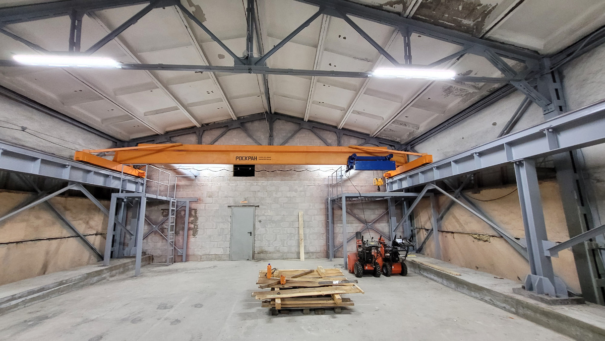 Кран мостовой опорный 5т. 10м. от завода "Роскран"