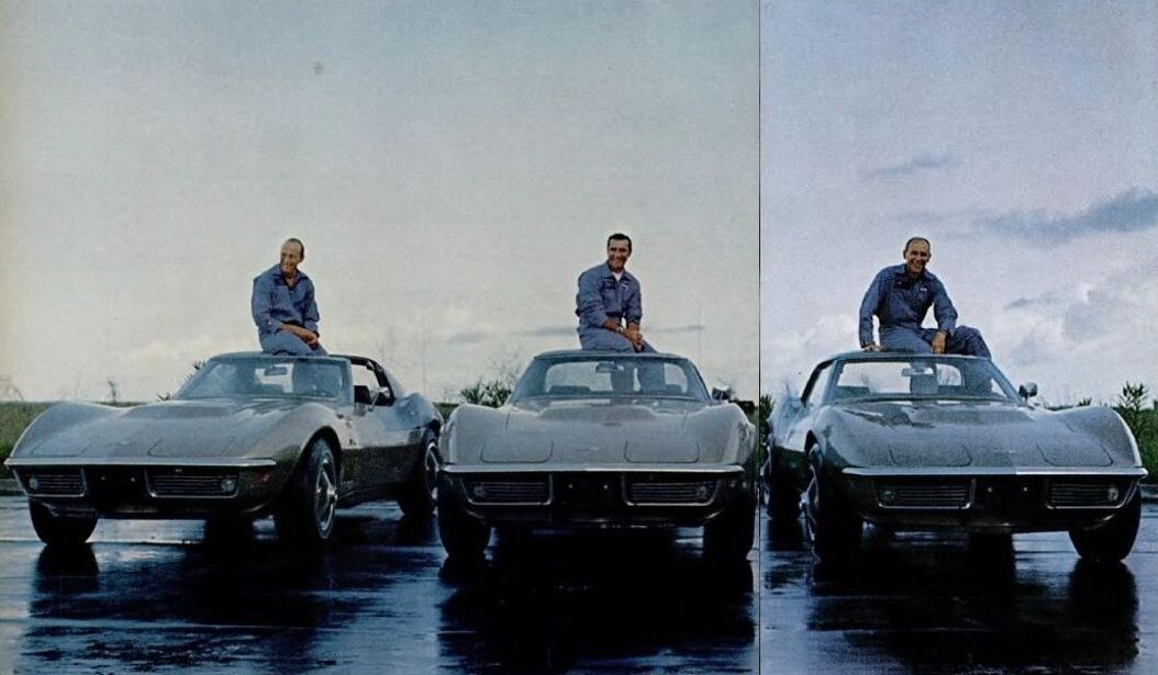 Экипаж экспедиции "Аполлон-12". Изображение из журнала "LIFE" от 5 декабря 1969 года. С сайта epizodsspace.airbase.ru.