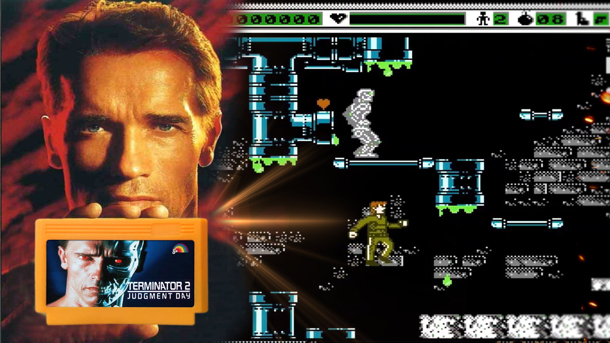 Большая часть игр на денди с участием Арнольда Шварценеггера получились неудачными.