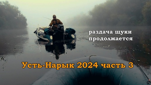 Усть-Нарык 2024, часть 3. Раздача щуки продолжается.